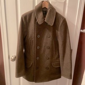 JCrew Brand New w/out tags Army Green Wool Coat